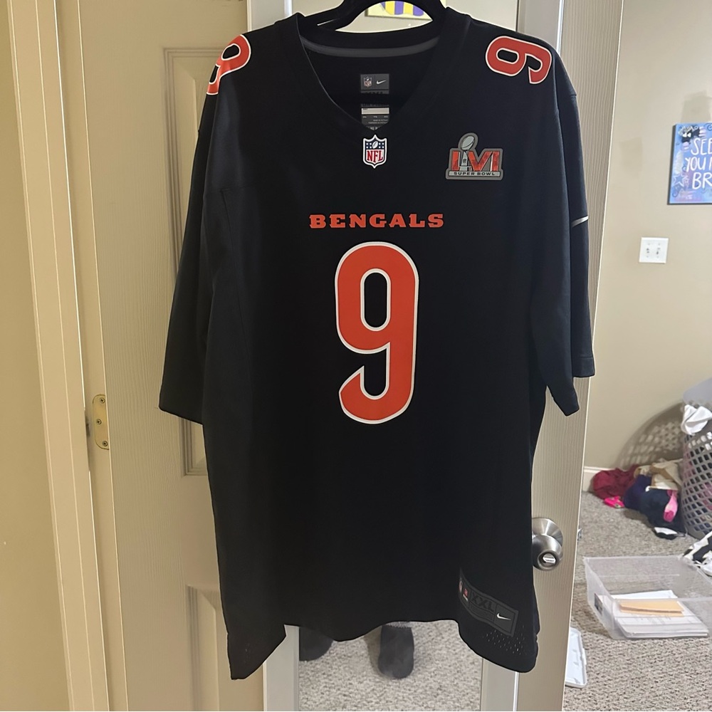 Joe Burrow Super bowl Jersey